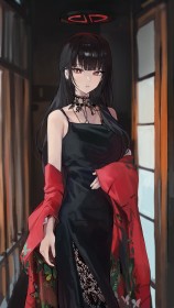 《蔚蓝档案》调月里约4k手机壁纸