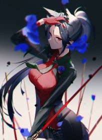 《明日方舟》德克萨斯5k手机壁纸