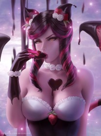 《英雄联盟》伊芙琳4k手机壁纸