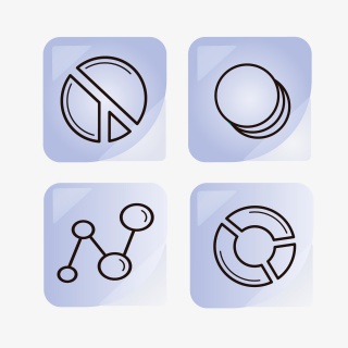图表元素图标合集