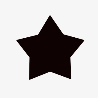 黑色五角星