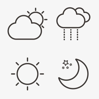 昼夜天气变化