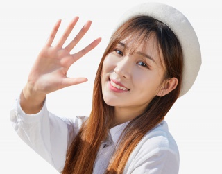 文艺美女形象
