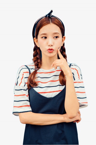 可爱的美女png人物