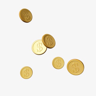 C4D双十一电商装饰金币