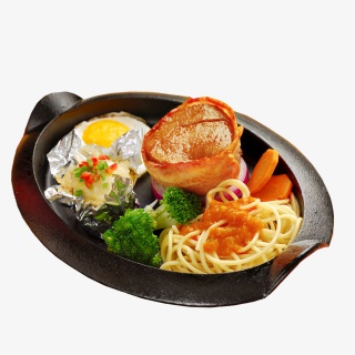 铁板鸡排套餐