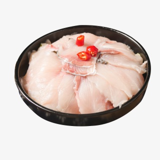新鲜黑鱼片