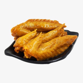 产品实物特色卤鸡翅