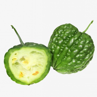 苦瓜蔬菜实物png素材