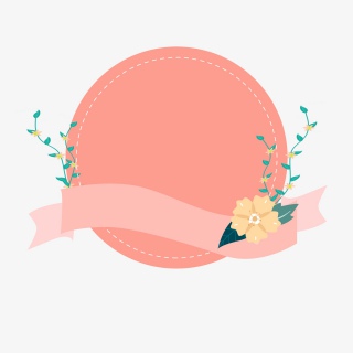 母亲节卡通浪漫边框情人节