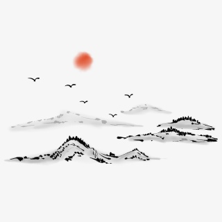 中国风水墨山水
