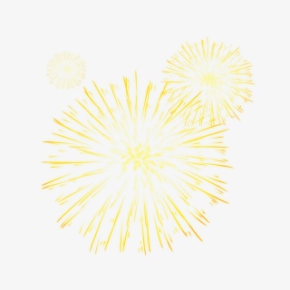 烟花烟火爆竹金色