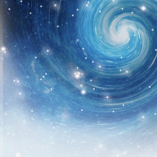 蓝色星空夜空银河星系