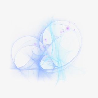 奇幻星空炫光元素