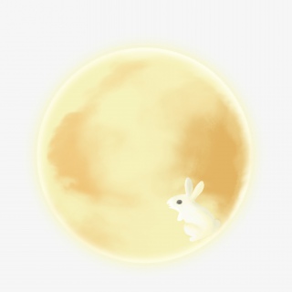 中秋节月亮月兔中秋