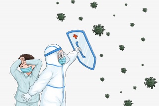 保护病人抗击病毒