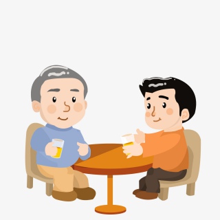 插画父亲节设计元素
