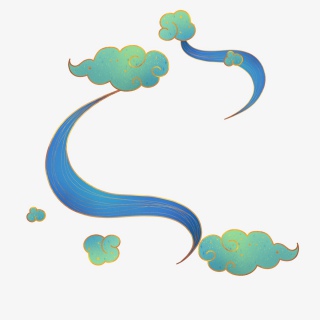 古风祥云烟雾素材