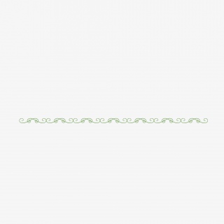 手绘卡通藤蔓分割线矢量