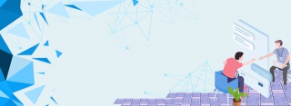 办公简洁几何商务banner