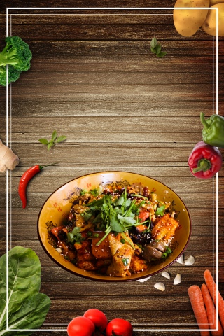 中国美食炒菜美味