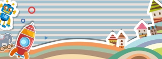 六一儿童节卡通童趣宣传海报banner