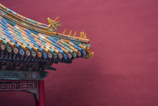 故宫神兽古代建筑屋檐脊兽城墙