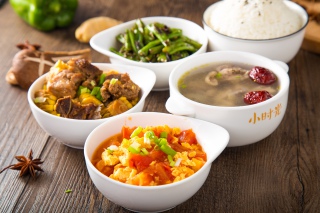中餐炒菜米饭